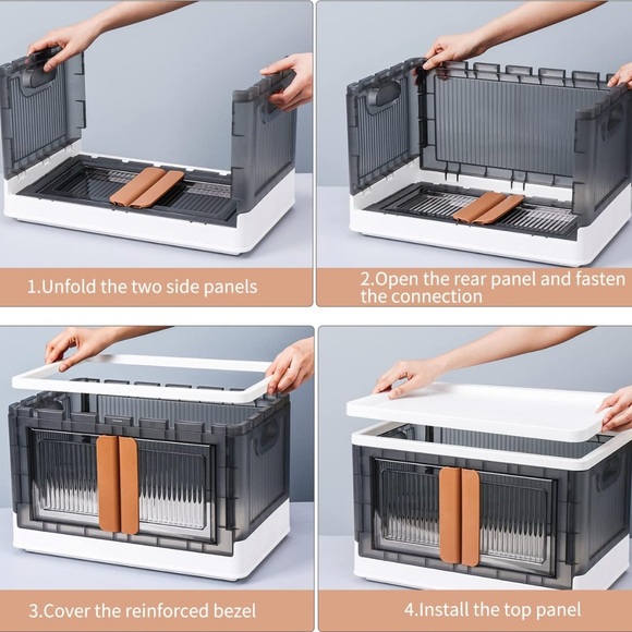 Closet Organizers and Storage - Trunk Car Organizer with Lids and Doors - Picture 6 of 6